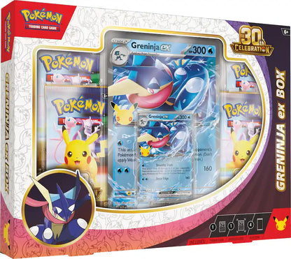 Pokemon TCG: 30th Celebrations ex Box Sylveon or Greninja [Pre Order]