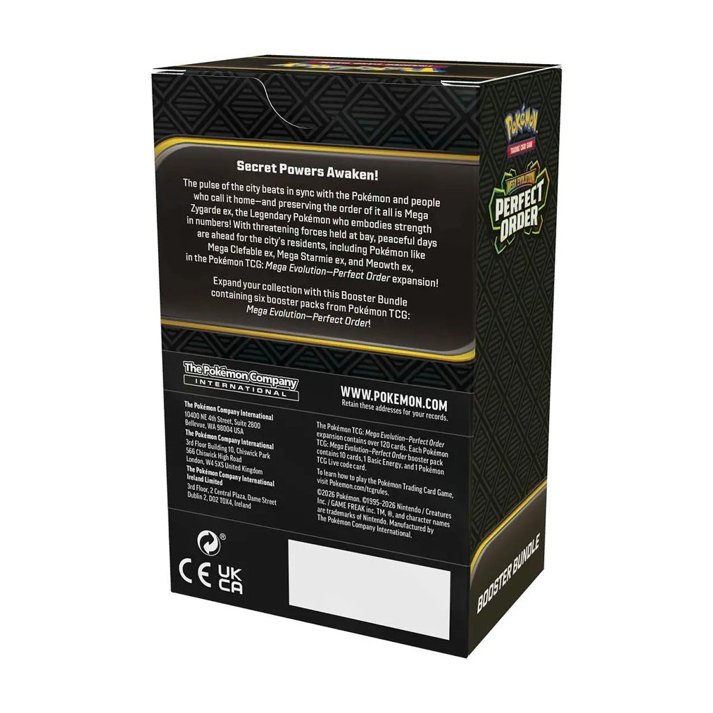 Pokémon TCG: Mega Evolution: Perfect Order Booster Bundle - ME03