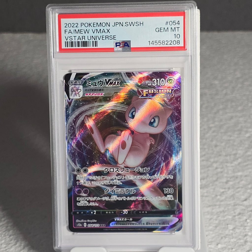 Mew VMAX 054/172 VSTAR Universe PSA 10 GEM-MT 145582208