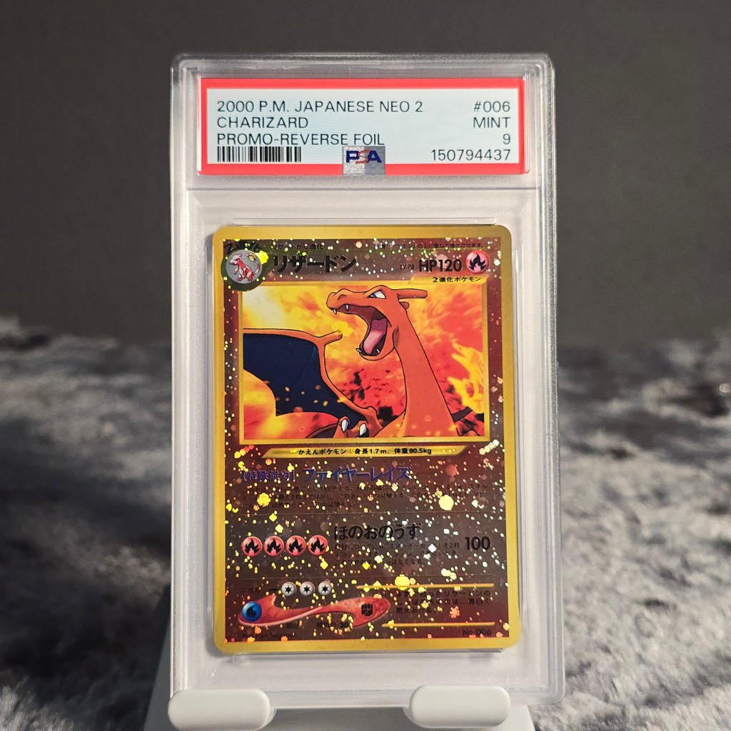 Charizard (Premium File 2) No. 006 Crossing the Ruins (Neo Discovery) PSA 9 MINT 150794437