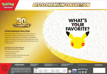 Pokemon TCG: 30th Celebrations Ditto Premium Collection [Pre Order]