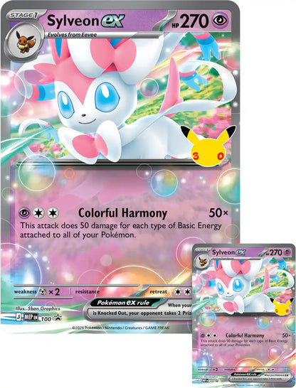 Pokemon TCG: 30th Celebrations ex Box Sylveon or Greninja [Pre Order]