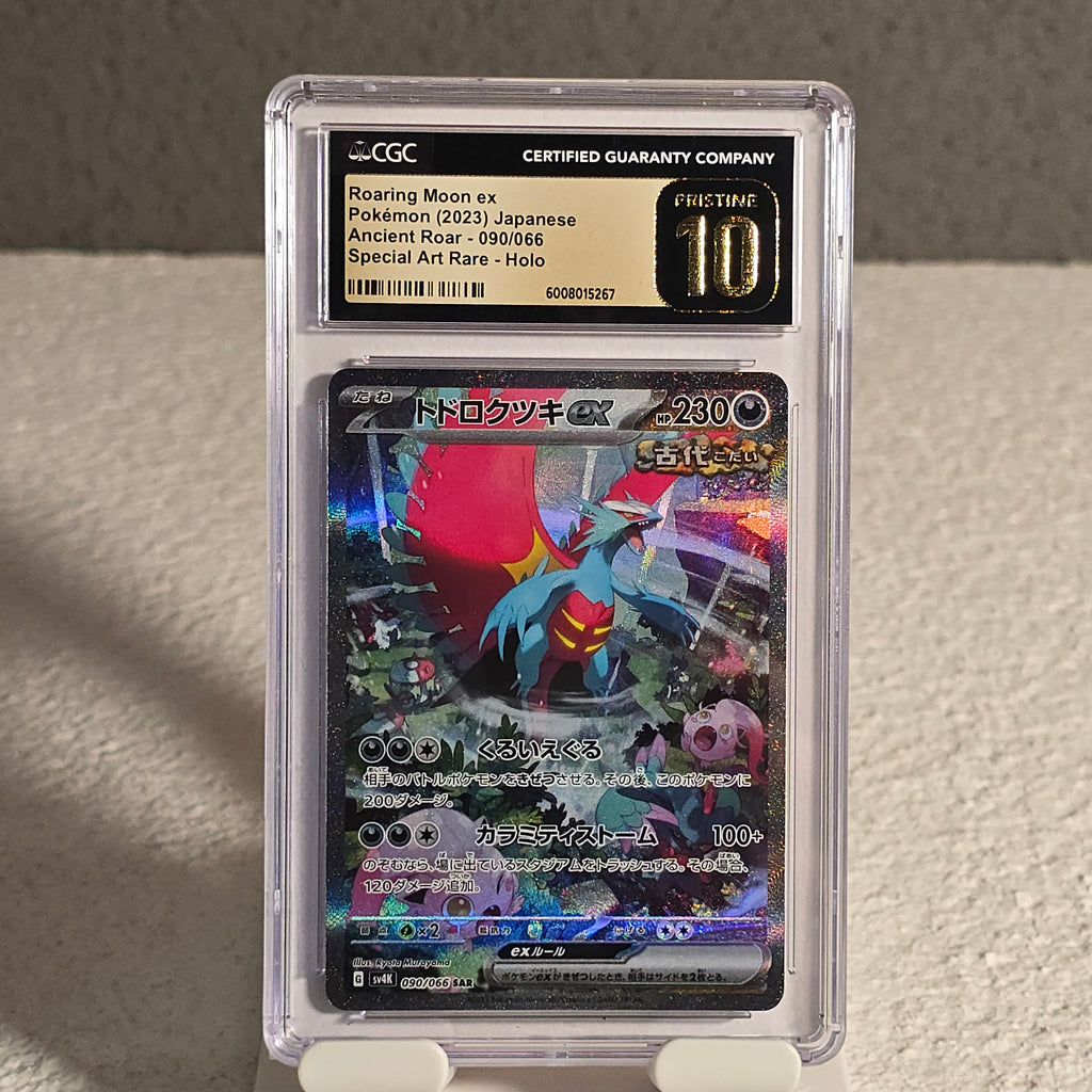 Roaring Moon ex 090/066 Ancient Roar CGC Pristine 10 6008015267 *Under Hoopi Auction*