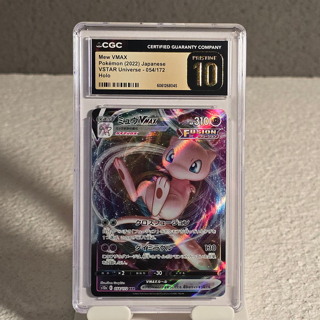 Mew VMAX 054/172 VSTAR Universe CGC Pristine 10 6061268045