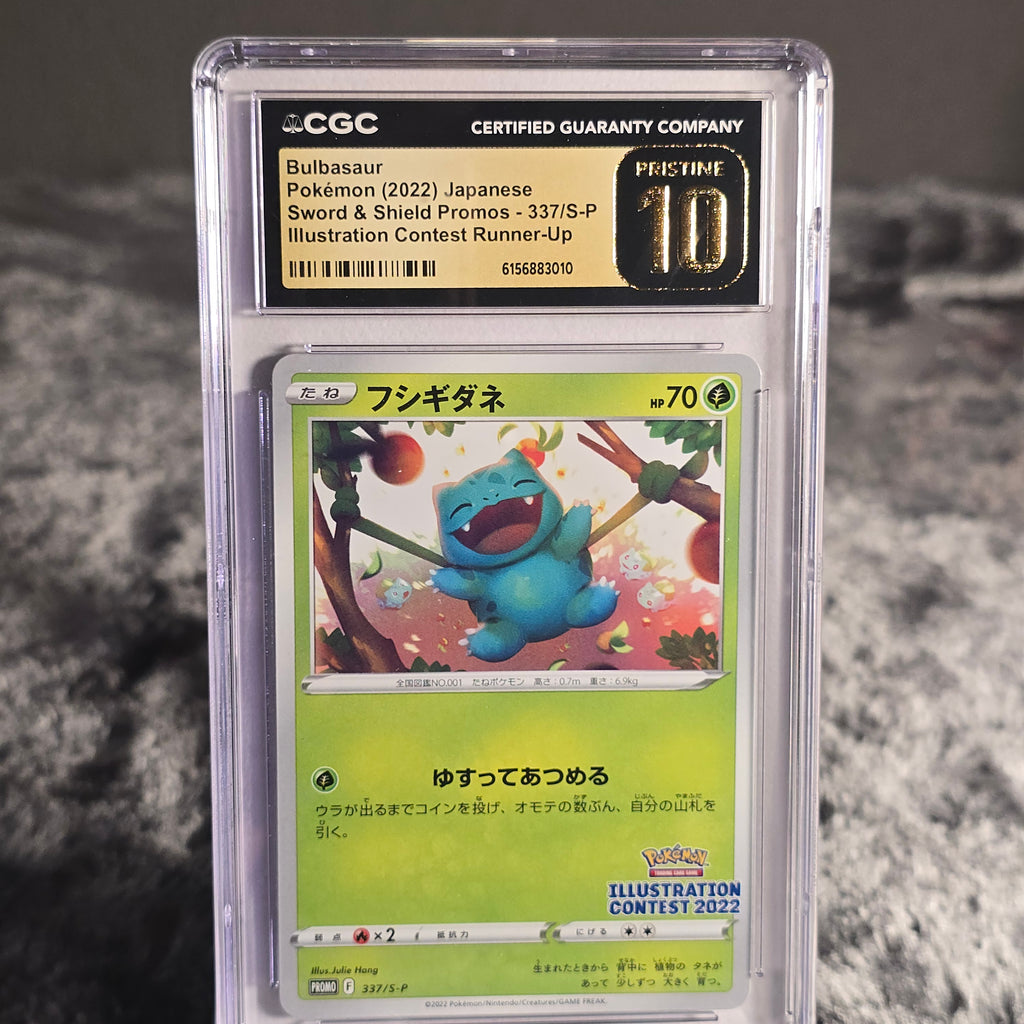 Bulbasaur 337/S-P Sword & Shield Promos CGC 10 Pristine 6156883010