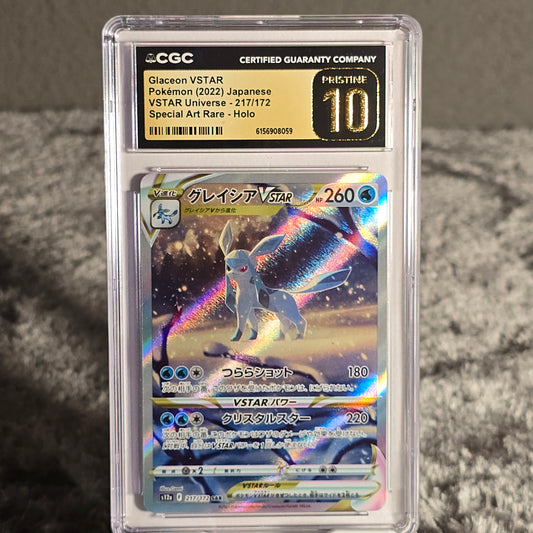 Glaceon VSTAR 217/172 VSTAR Universe CGC Pristine 10 6156908059