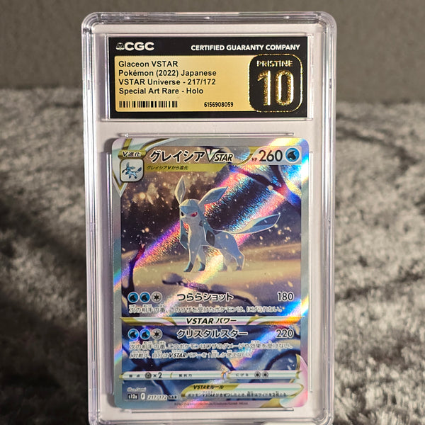 Glaceon VSTAR 217/172 VSTAR Universe CGC Pristine 10 6156908059