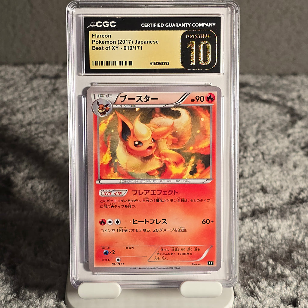 Flareon 010/171 The Best of XY CGC Pristine 10 6161268293