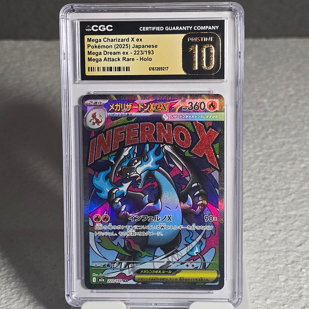 Mega Charizard X ex 223/193 MEGA Dream ex CGC Pristine 10 6161269217