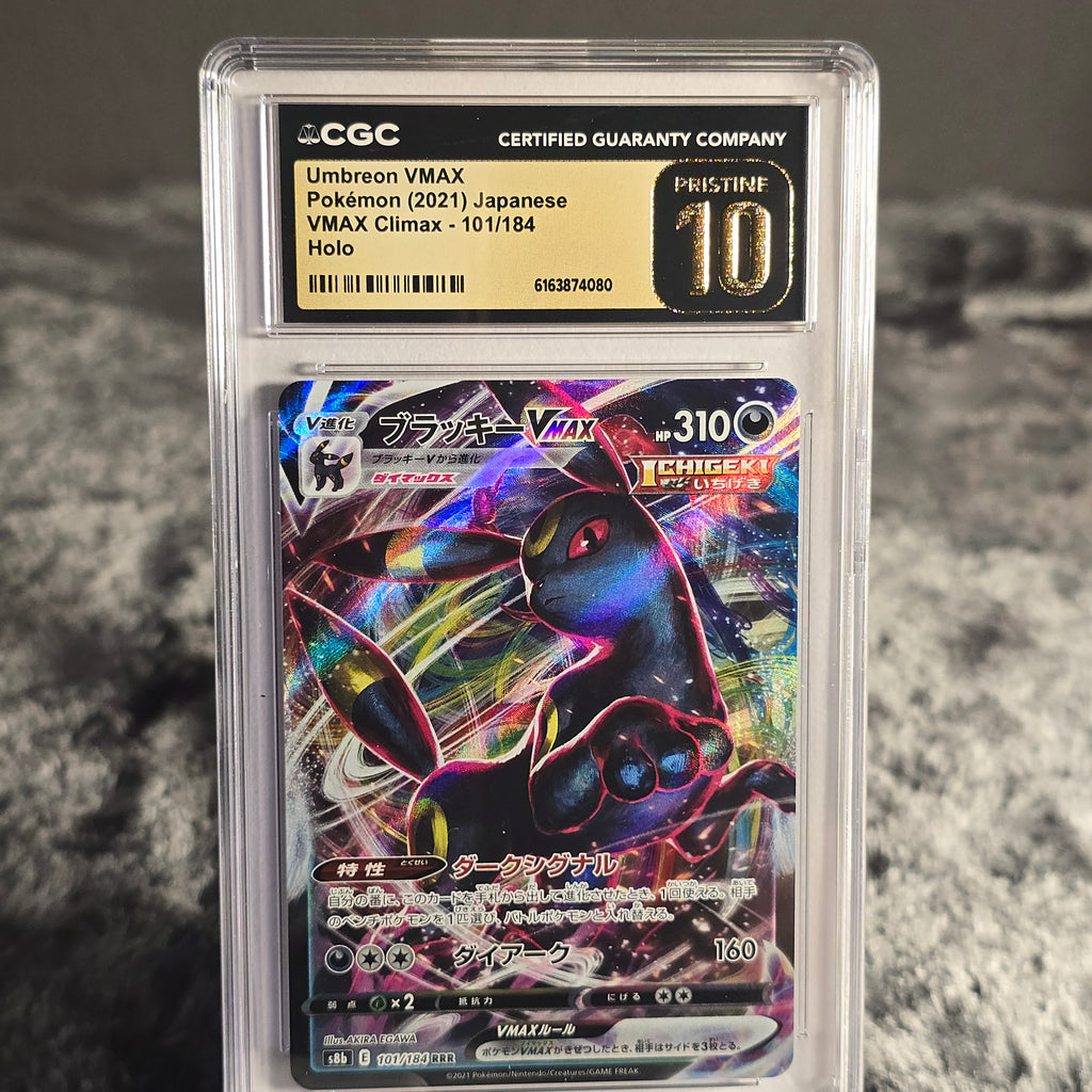 Umbreon VMAX 101/184 VMAX Climax CGC 10 Pristine 6163874080