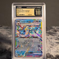 Vaporeon ex 031/187 Terastal Festival ex CGC 10 Pristine 6164230189