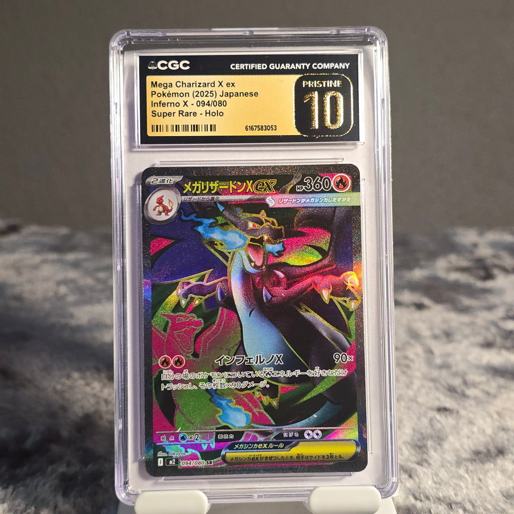 Mega Charizard X ex 094/080 Inferno X CGC 10 Pristine 6167583053