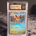 Eevee (Poke Ball) 125/187 Terastal Festival ex CGC 10 Pristine 6167631163