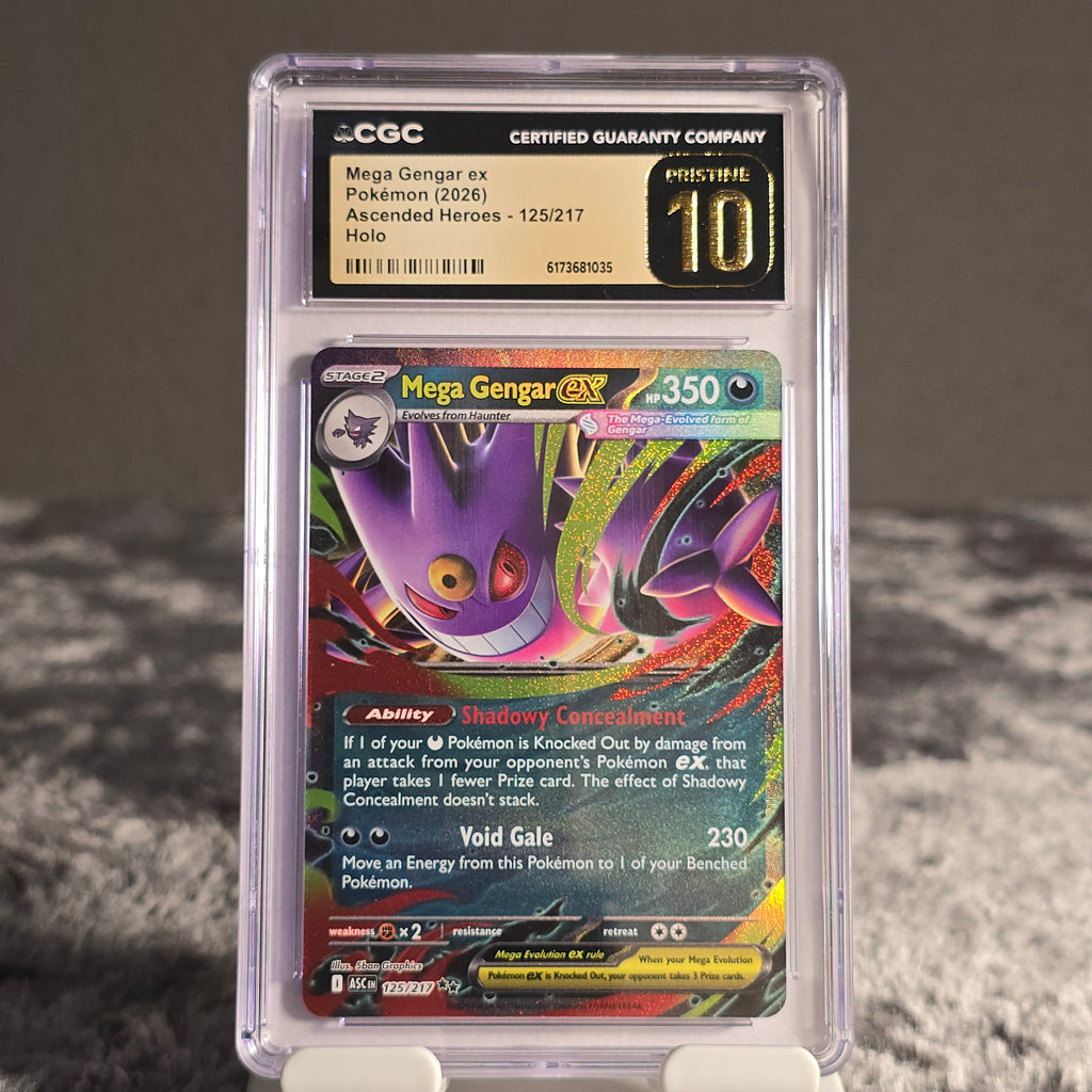 Mega Gengar ex 125/217 Ascended Heroes CGC 10 Pristine 6173681035