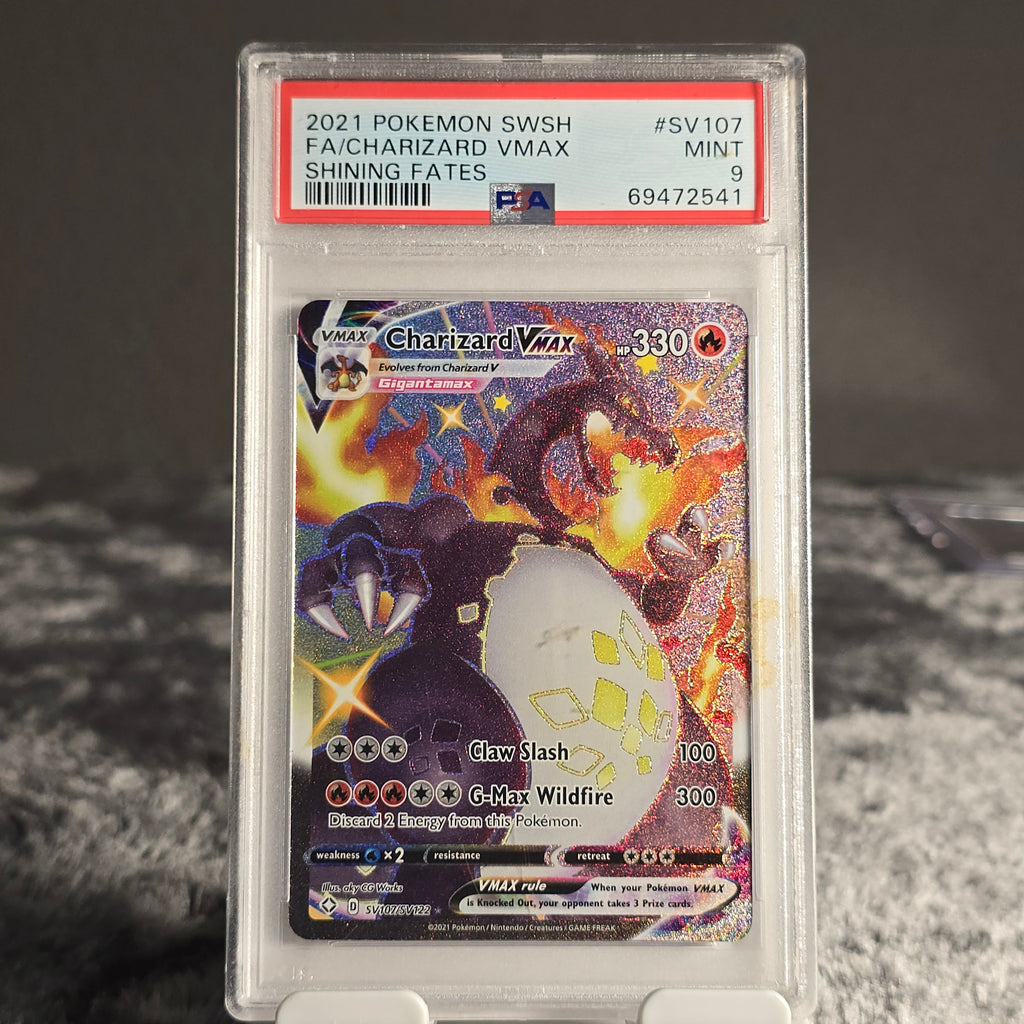 Charizard VMAX SV107/SV122 Shining Fates PSA 9 MINT 69472541