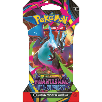 Pokémon TCG: Mega Evolution: Phantasmal Flames Sleeved Pack x1 - ME02