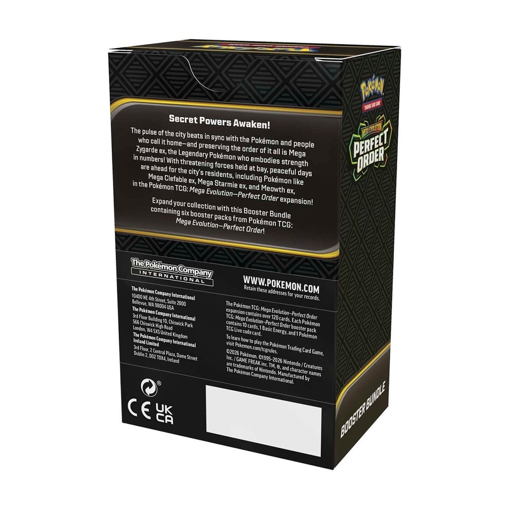 Pokémon TCG: Mega Evolution: Perfect Order Booster Bundle - ME03