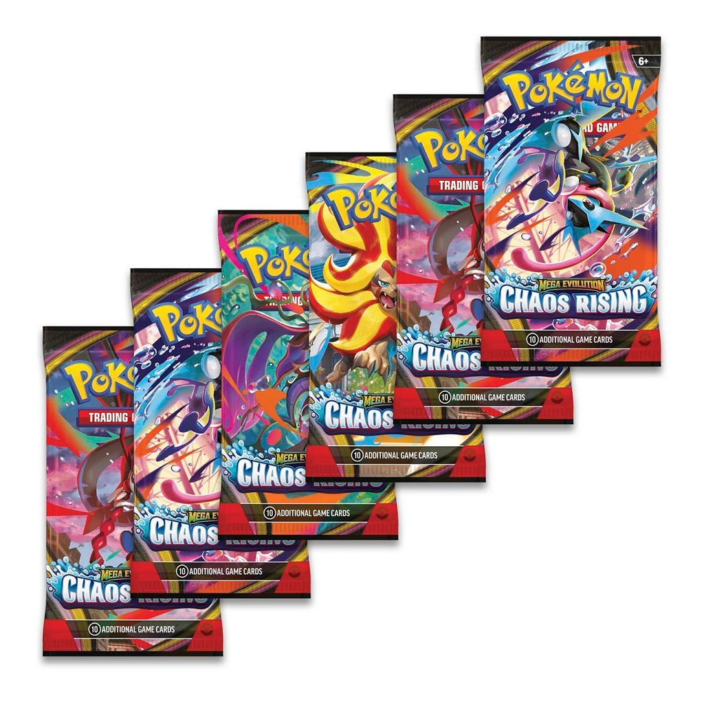 Pokémon TCG: Mega Evolution: Chaos Rising Booster Bundle - ME04
