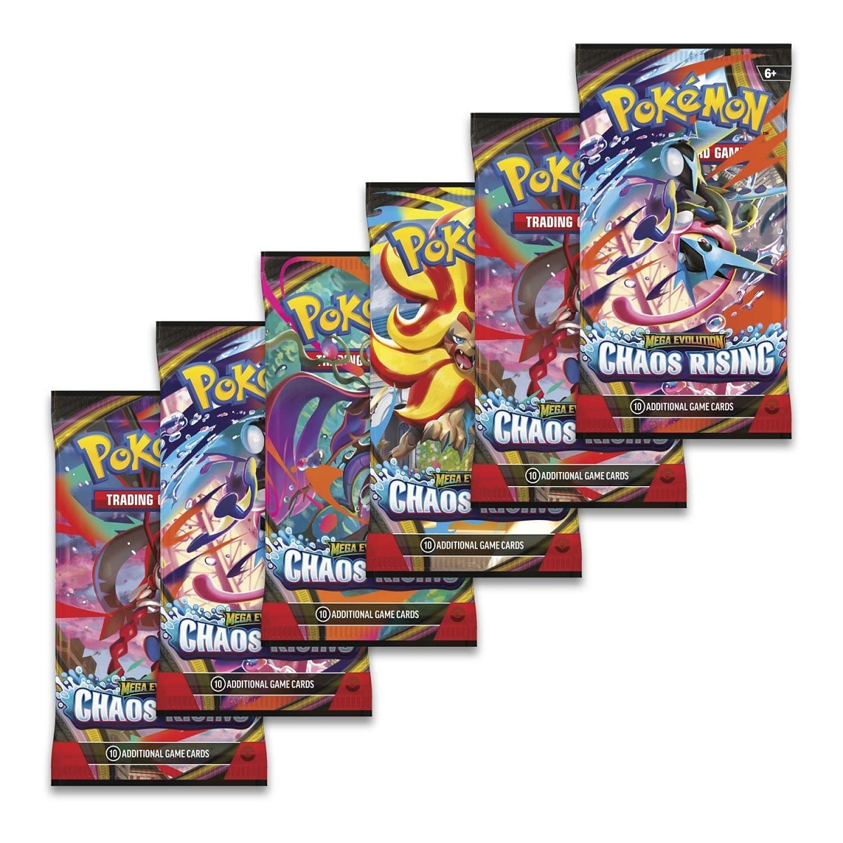 Pokémon TCG: Mega Evolution: Chaos Rising Booster Bundle - ME04