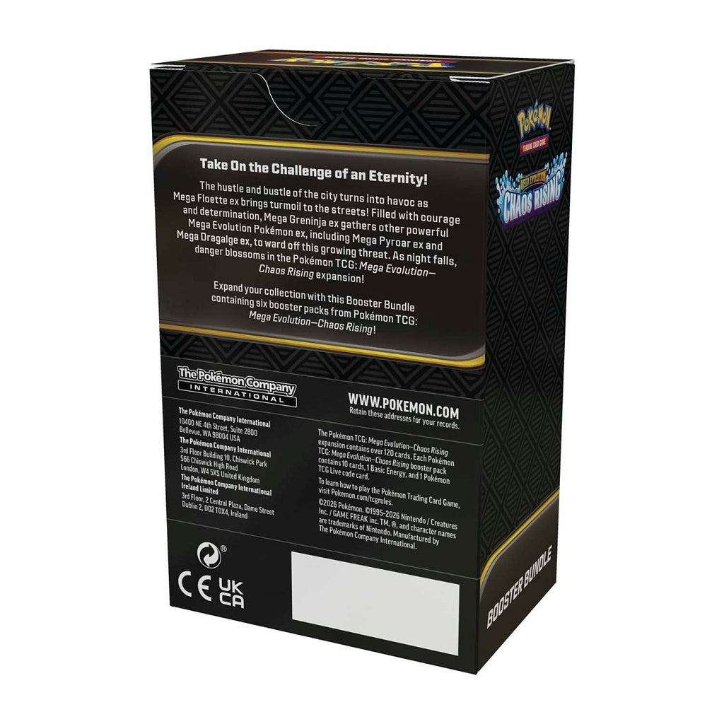 Pokémon TCG: Mega Evolution: Chaos Rising Booster Bundle - ME04