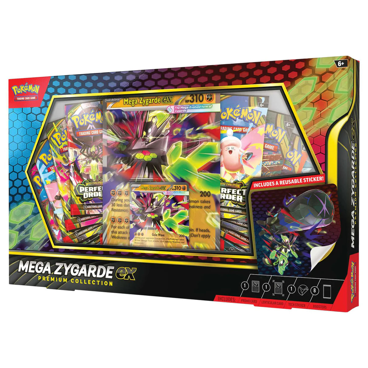 Pokémon TCG: Mega Evolution - Mega Zygarde ex Premium Collection  - ME03
