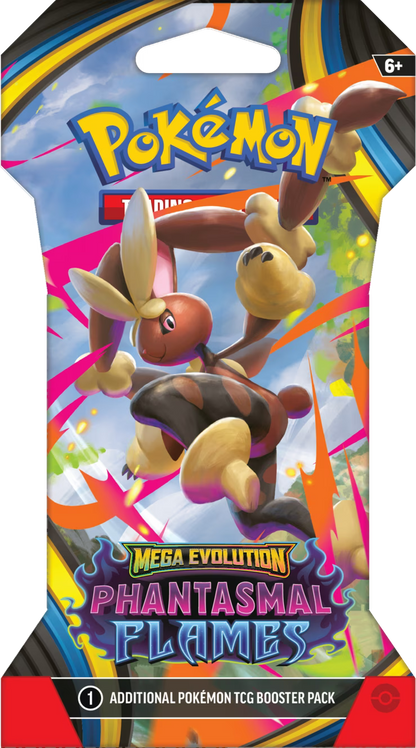 Pokémon TCG: Mega Evolution: Phantasmal Flames Sleeved Pack x1 - ME02