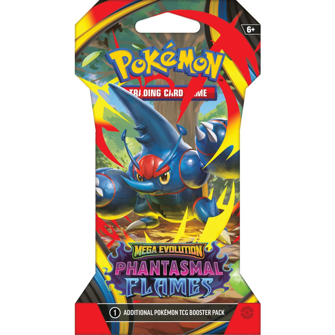 Pokémon TCG: Mega Evolution: Phantasmal Flames Sleeved Pack x1 - ME02