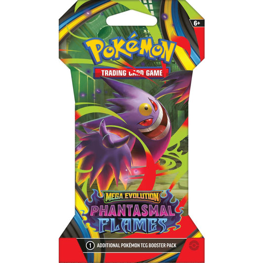 Pokémon TCG: Mega Evolution: Phantasmal Flames Sleeved Pack x1 - ME02