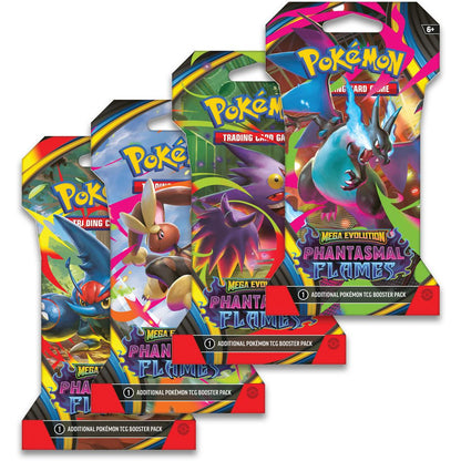 Pokémon TCG: Mega Evolution: Phantasmal Flames Sleeved Pack x1 - ME02