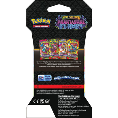 Pokémon TCG: Mega Evolution: Phantasmal Flames Sleeved Pack x1 - ME02